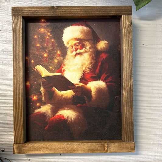 Vintage Reading Santa