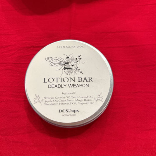 Deadly Weapon Lotion Bar