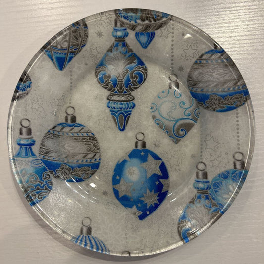 Plate Christmas Ornament