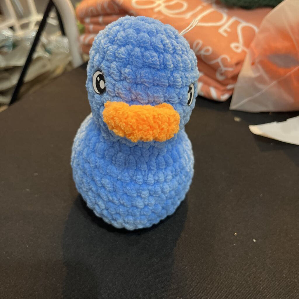 Crochet Blue Duck