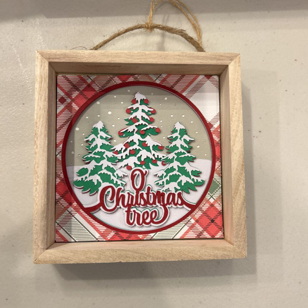 O Christmas Tree Shadowbox