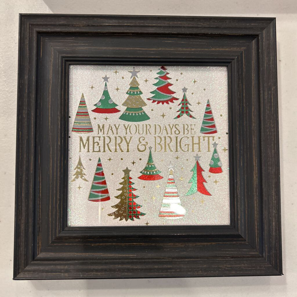 Merry & Bright (AMA) Shadowbox