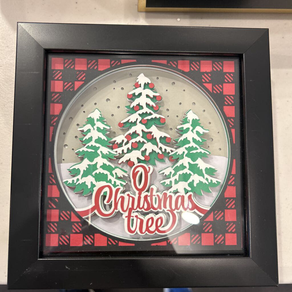 O Christmas Tree Shadowbox