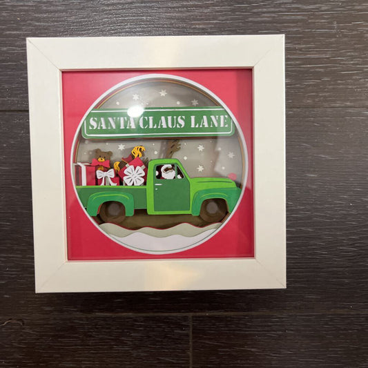 Santa Claus Lane Shadowbox