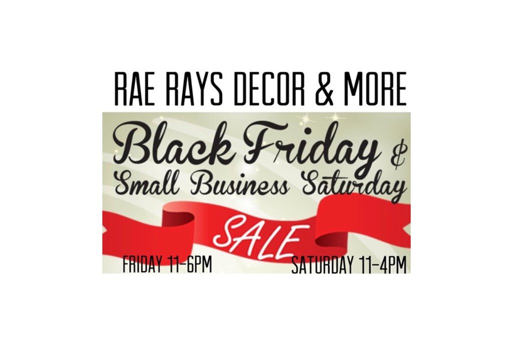 Rae Ray's Black Friday/Small Business Saturday Sales!