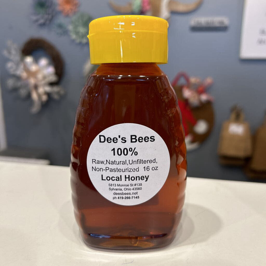 Dark Honey Squeeze Bottle 16oz