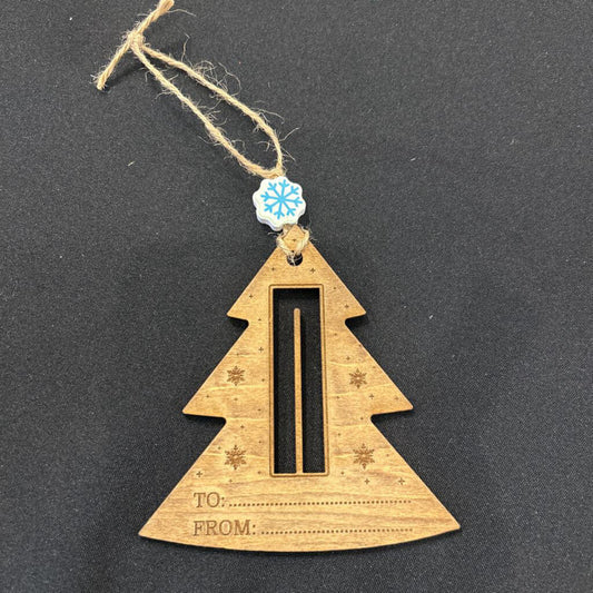 Tree Money Holder Ornament