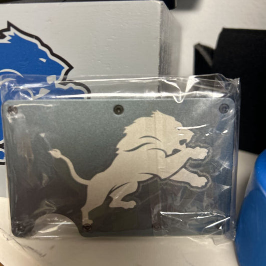 Lions Metal RFID Wallet