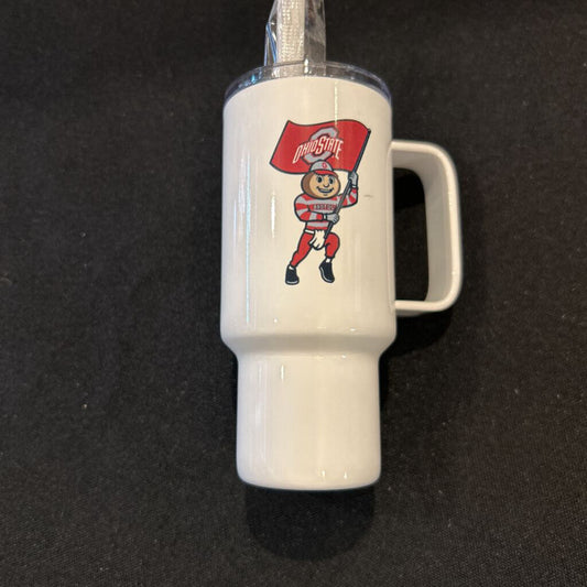 OSU Brutus Flag Mini Stanley 2oz