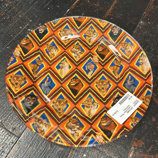 Large Glass Plate Lion King