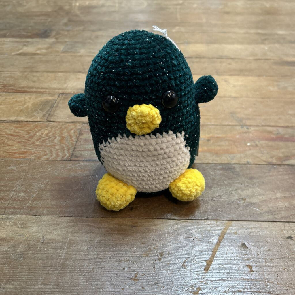 crochet penguin