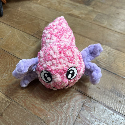 crochet axolotl