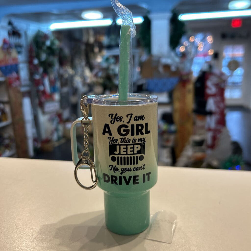 Jeep Girl Can Drive It Grn Ombre Stanley KC 4oz