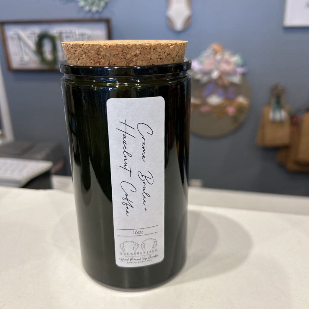 Creme Brulee & Hazelnut Coffee Candle 16oz