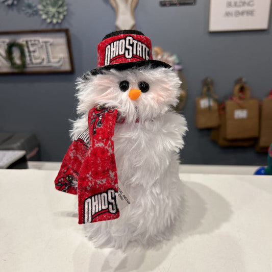 Snowman Ohio State fluffy