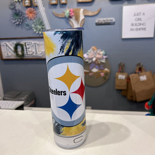 Pittsburgh Steelers Bluetooth Tumbler 20oz