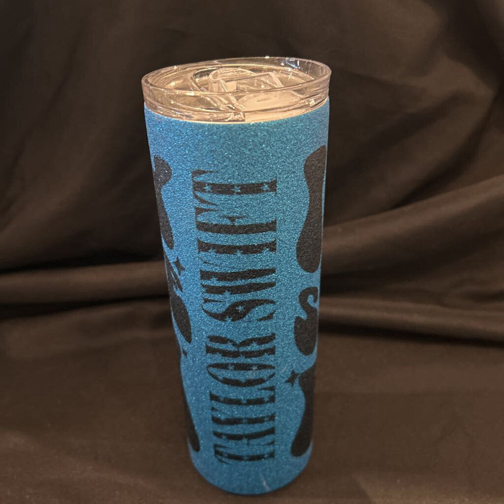 Taylor Swift Era Name Blue Gltr Tumbler 20oz