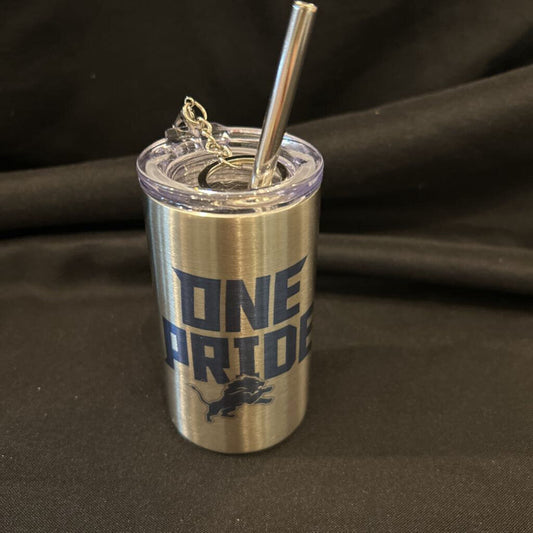 Detroit Lions 1 Pride W/keychain SS Tumbler 3oz