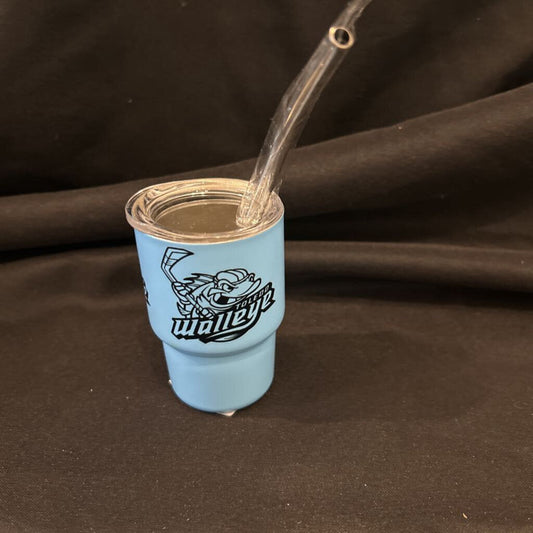 Toledo Walleye Blue 3oz mini Tumbler