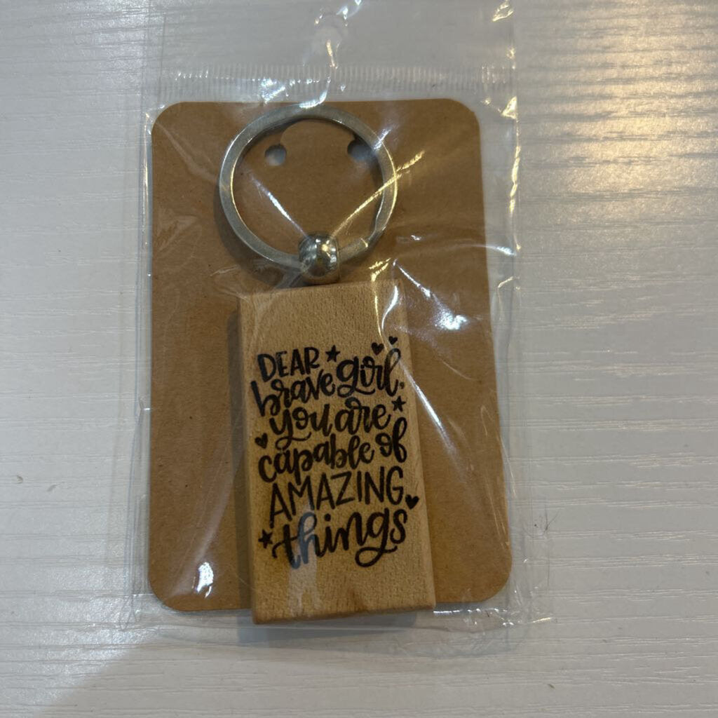 Keychain Brave Girl