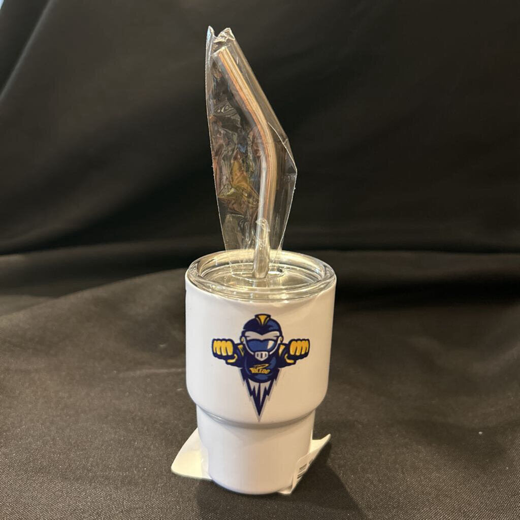 UT Rockets Logo w/Rocket Man Mini 3oz Tumbler