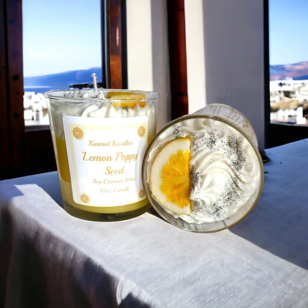 Lemon Poppy Candle