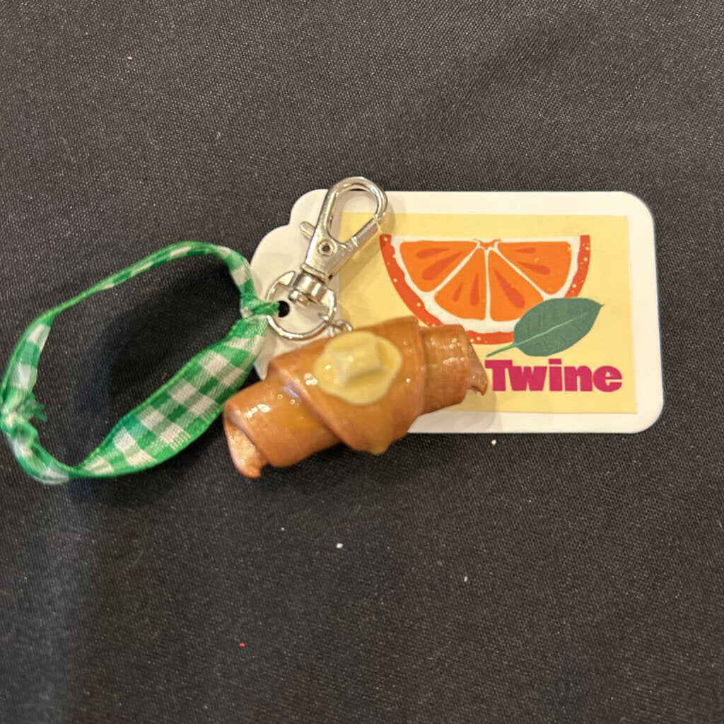 Croissant Keychain