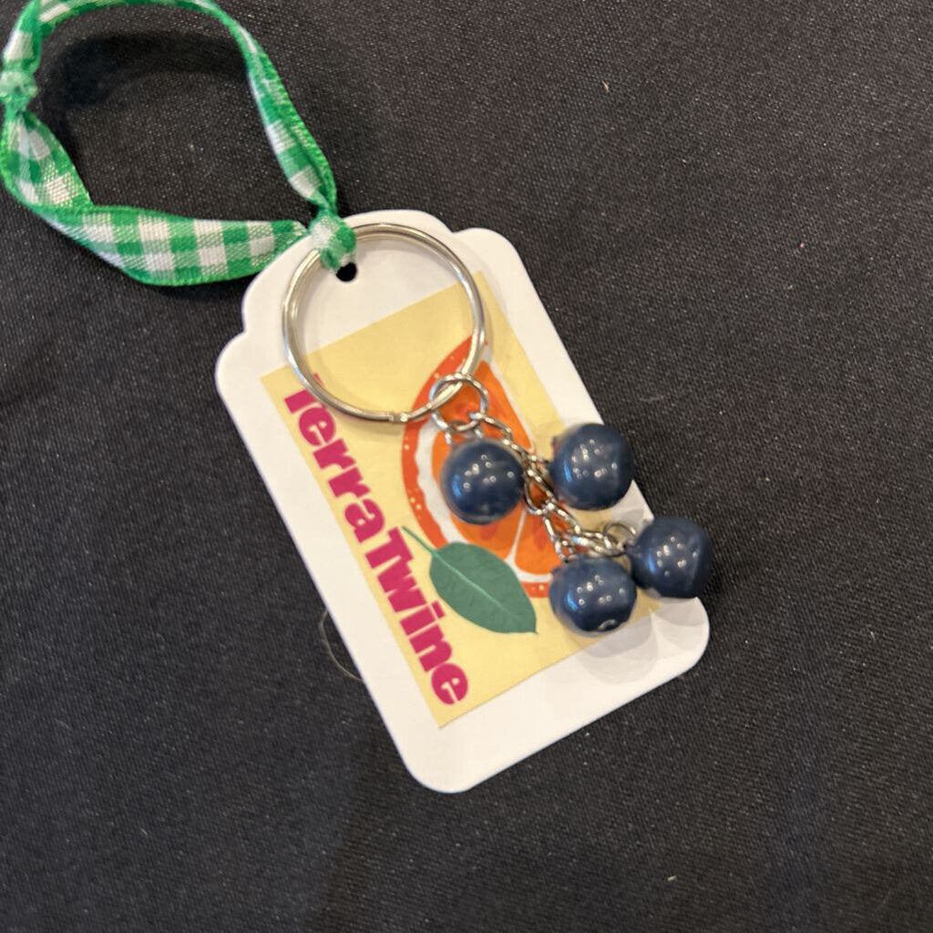 Blueberry Bundle Keychain