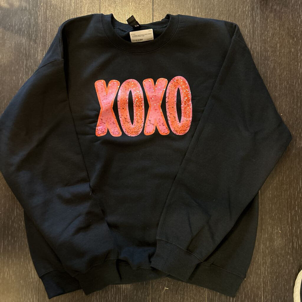 XOXO Glitter Crewneck