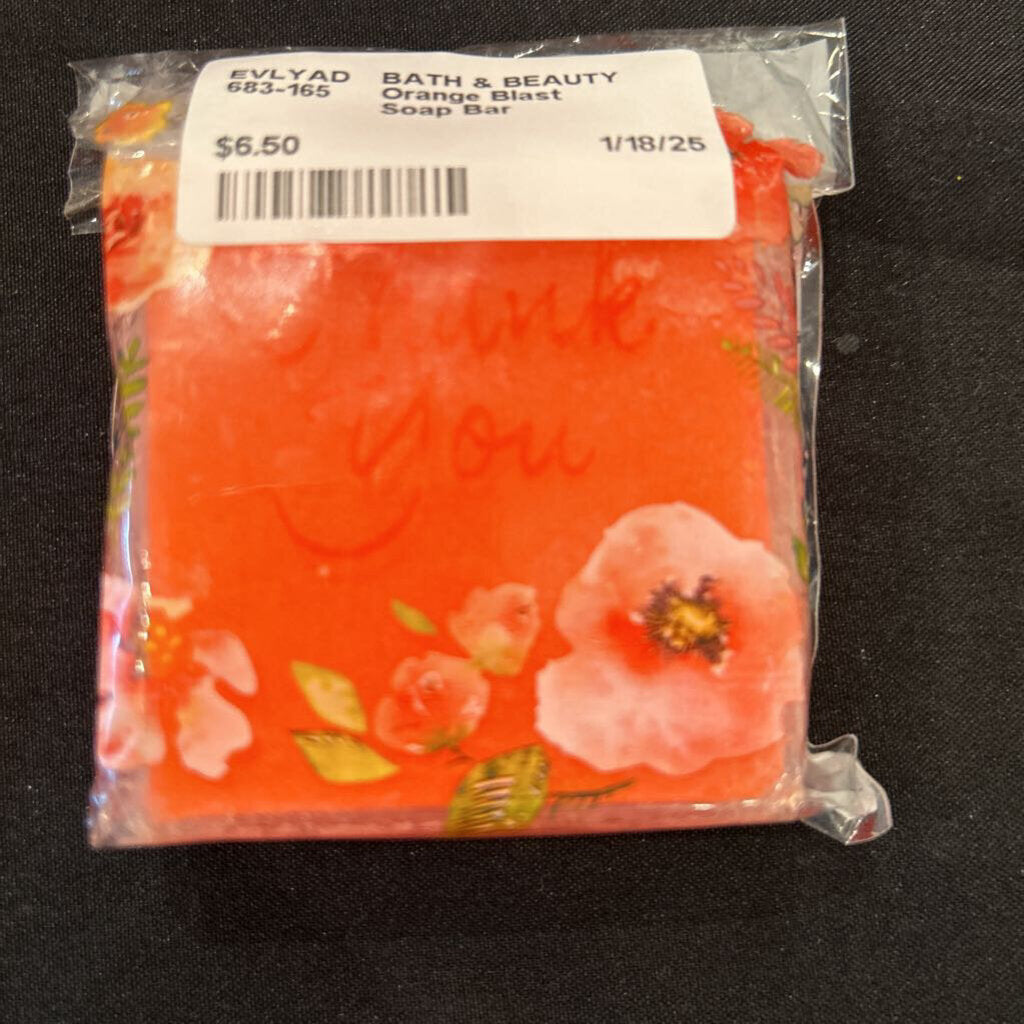 Orange Blast Soap Bar