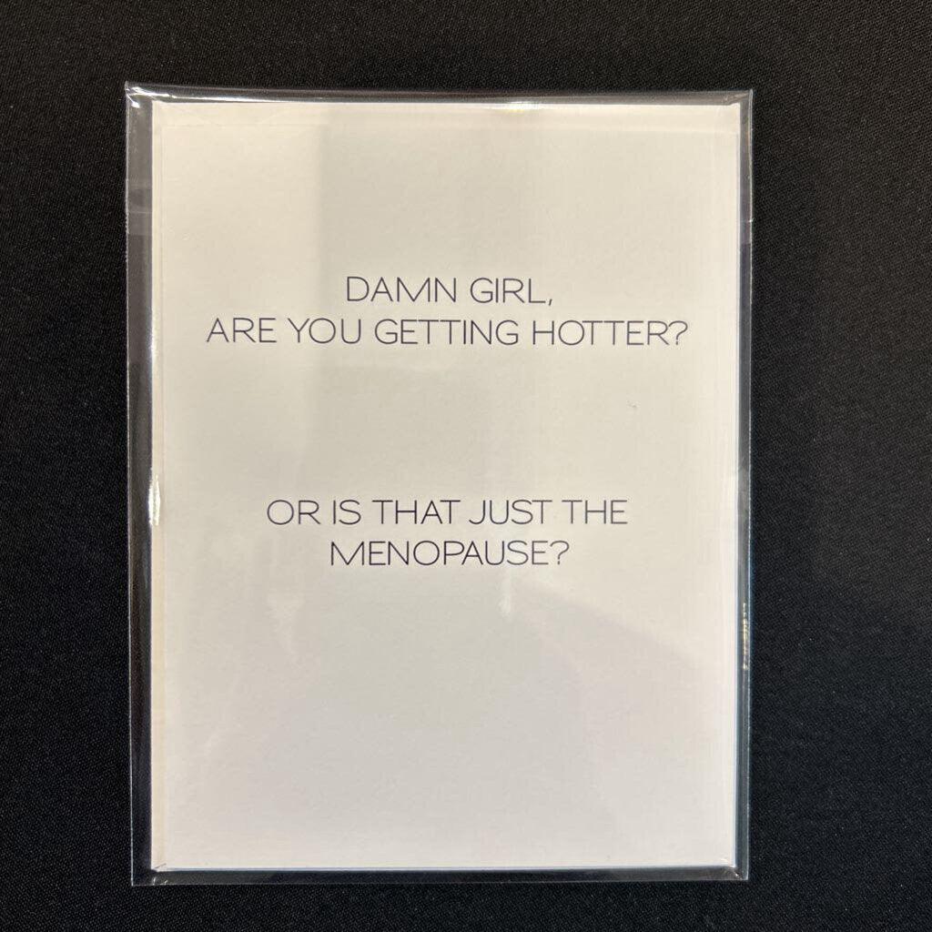 Menopause, Card
