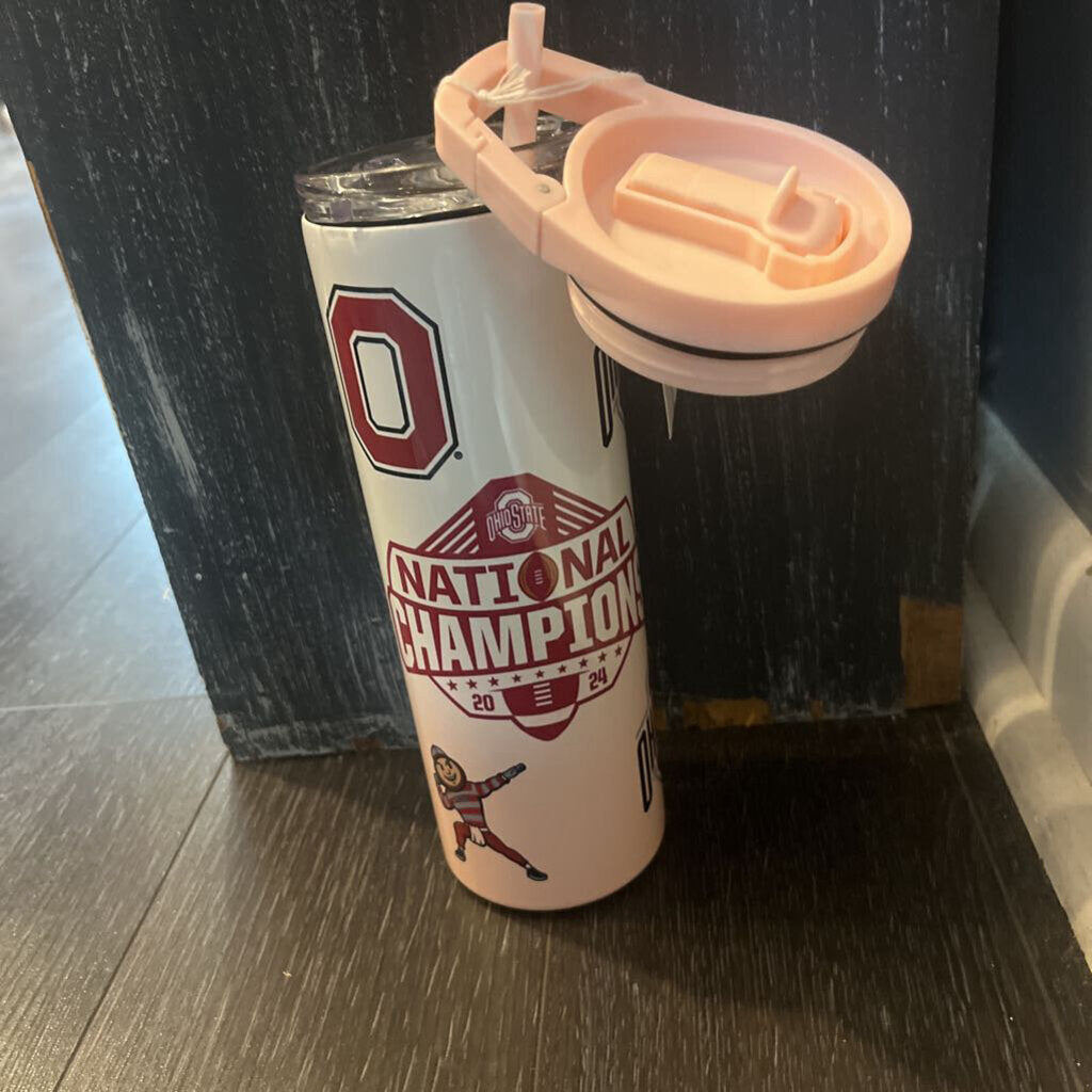 OSU Natty Logos DBL OSU Pink Ombre 20 oz tumbler