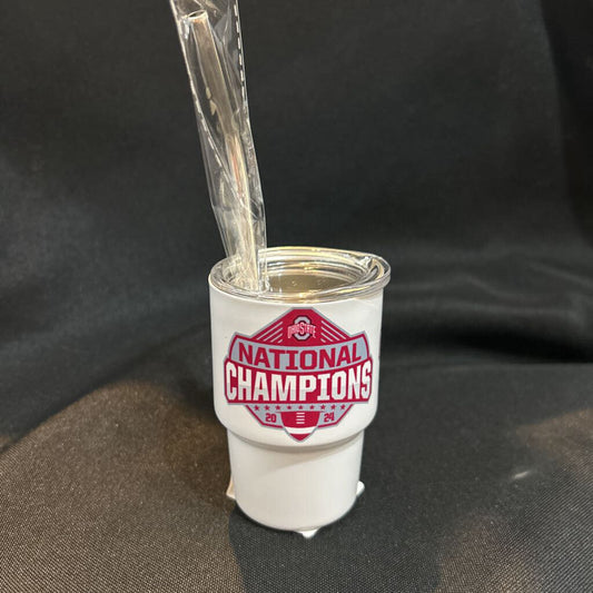 OSU Natty red/gray Logos w/Ball Tumbler 3oz