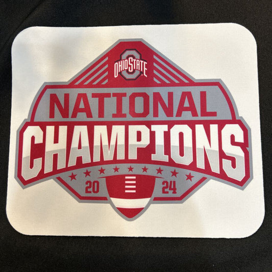 OSU Natty gray/red Logo Mouse Pad
