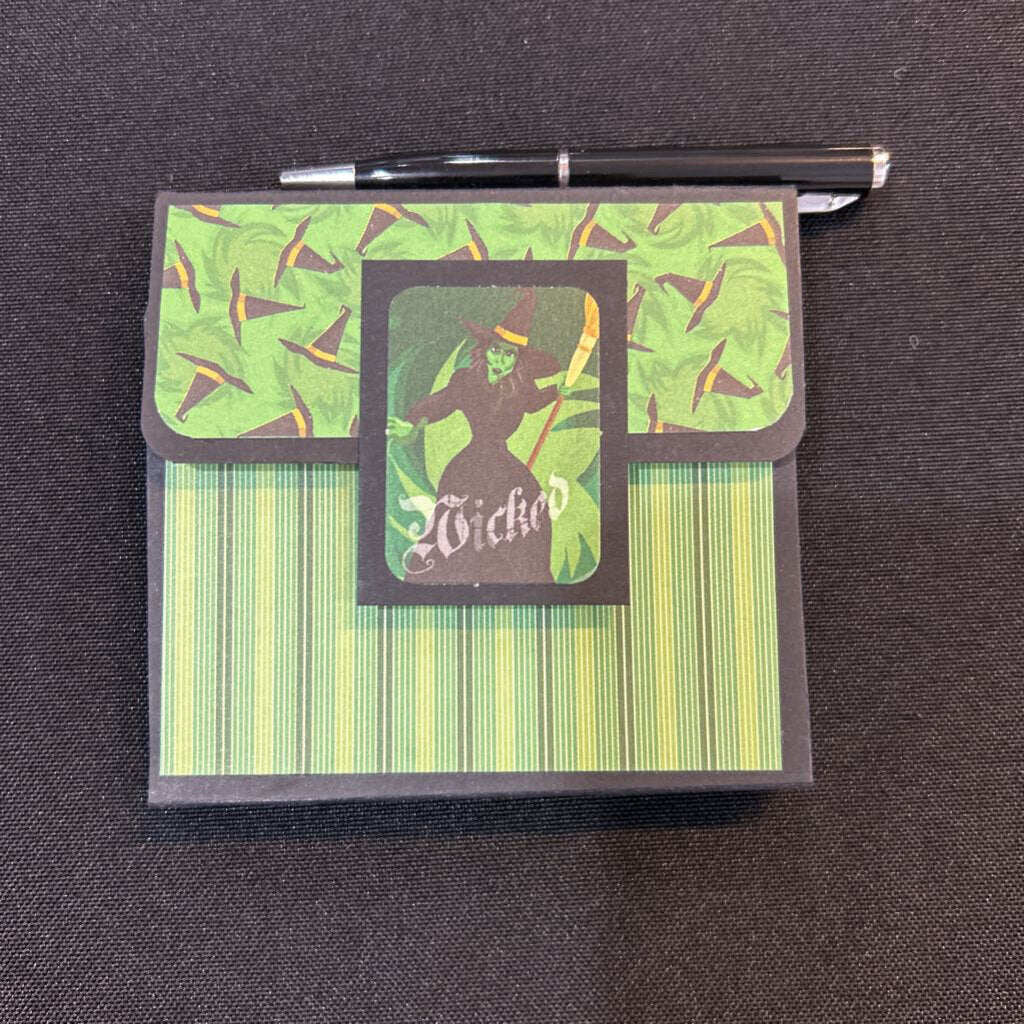 Wicked Notepad with Pen