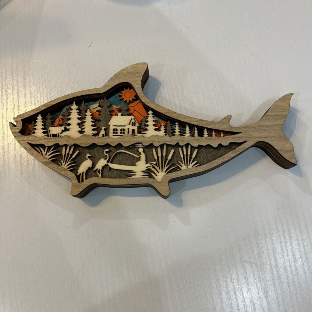 Fish Layered 3D Decor