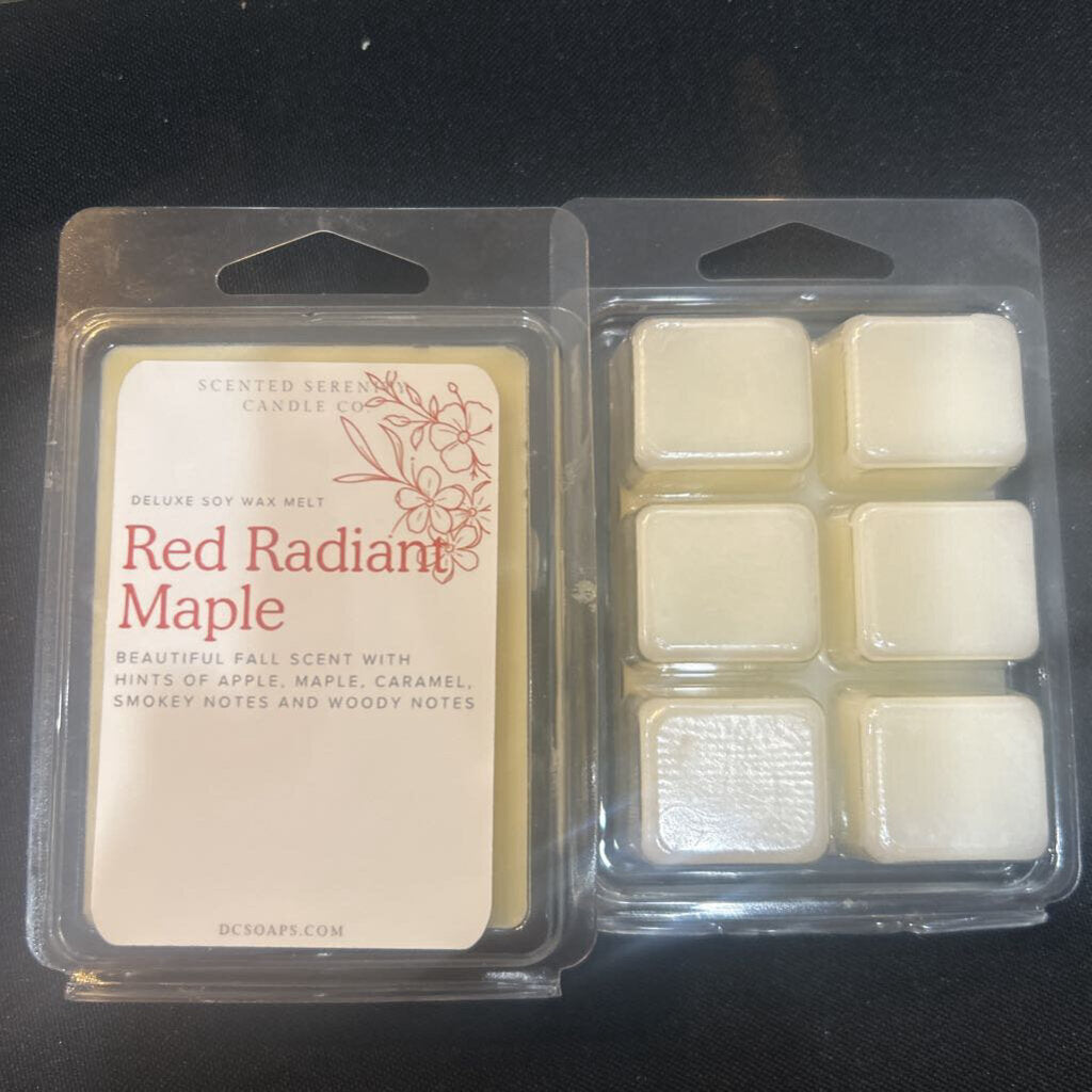 Wax Melt Red Radiant Maple