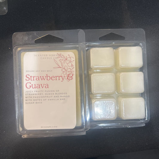 Wax Melt Strawberry & Guava