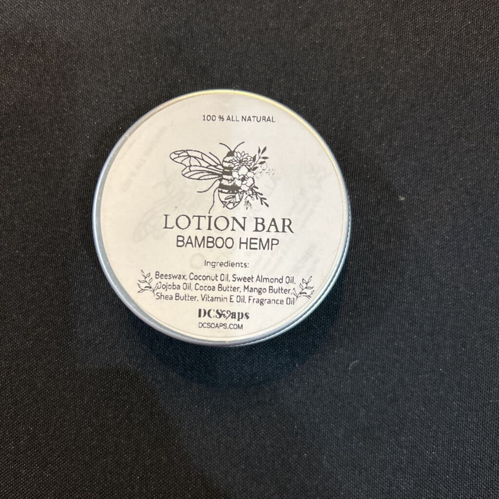 Bamboo Hemp Lotion Bar