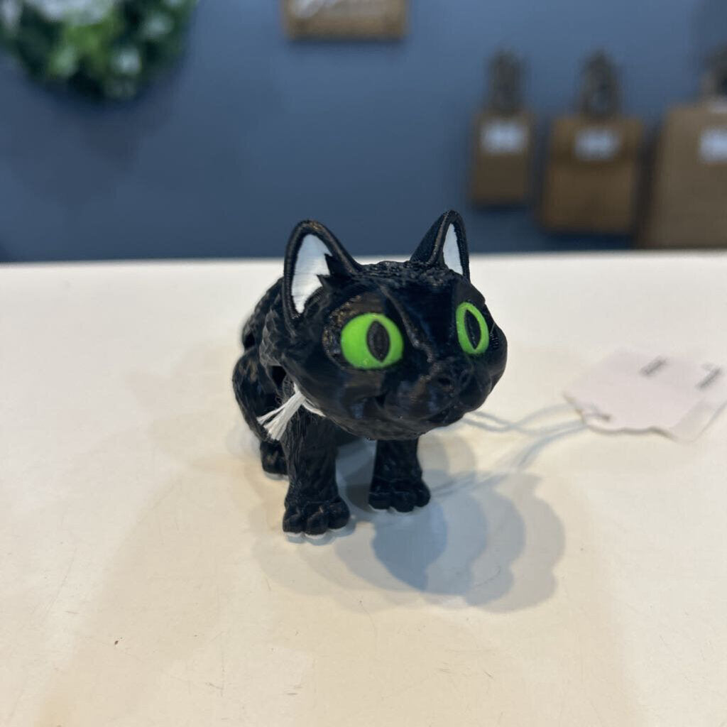 3D Black Cat