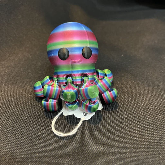 3D Octopus Rainbow
