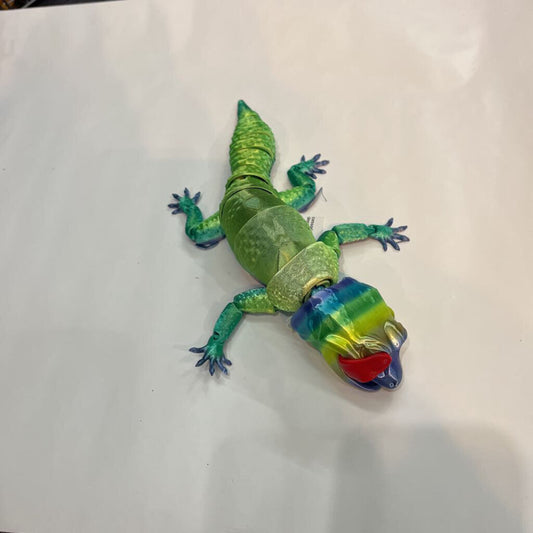 3D Eye Licking Gecko