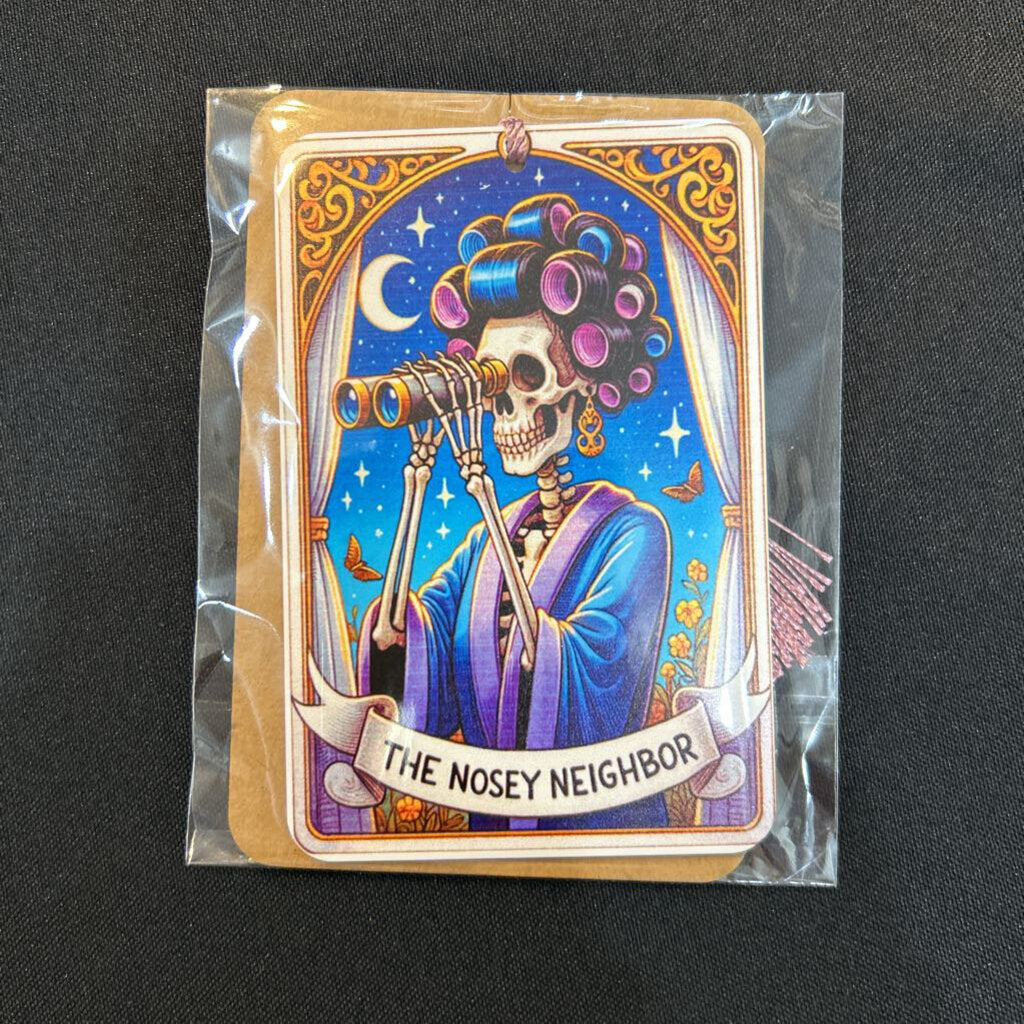 The Nosey Neighbor acrylic Bookmark