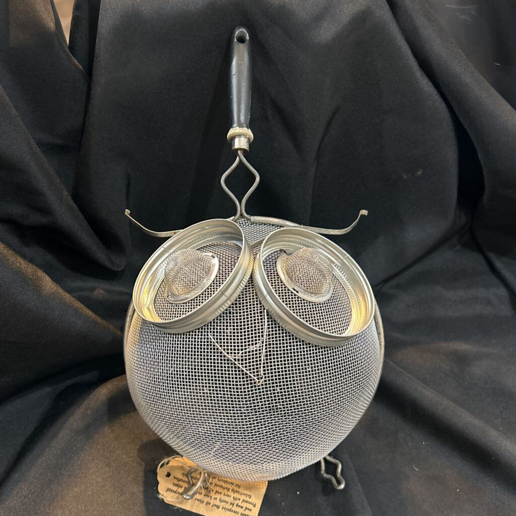 Mesh Strainer Basket Owl