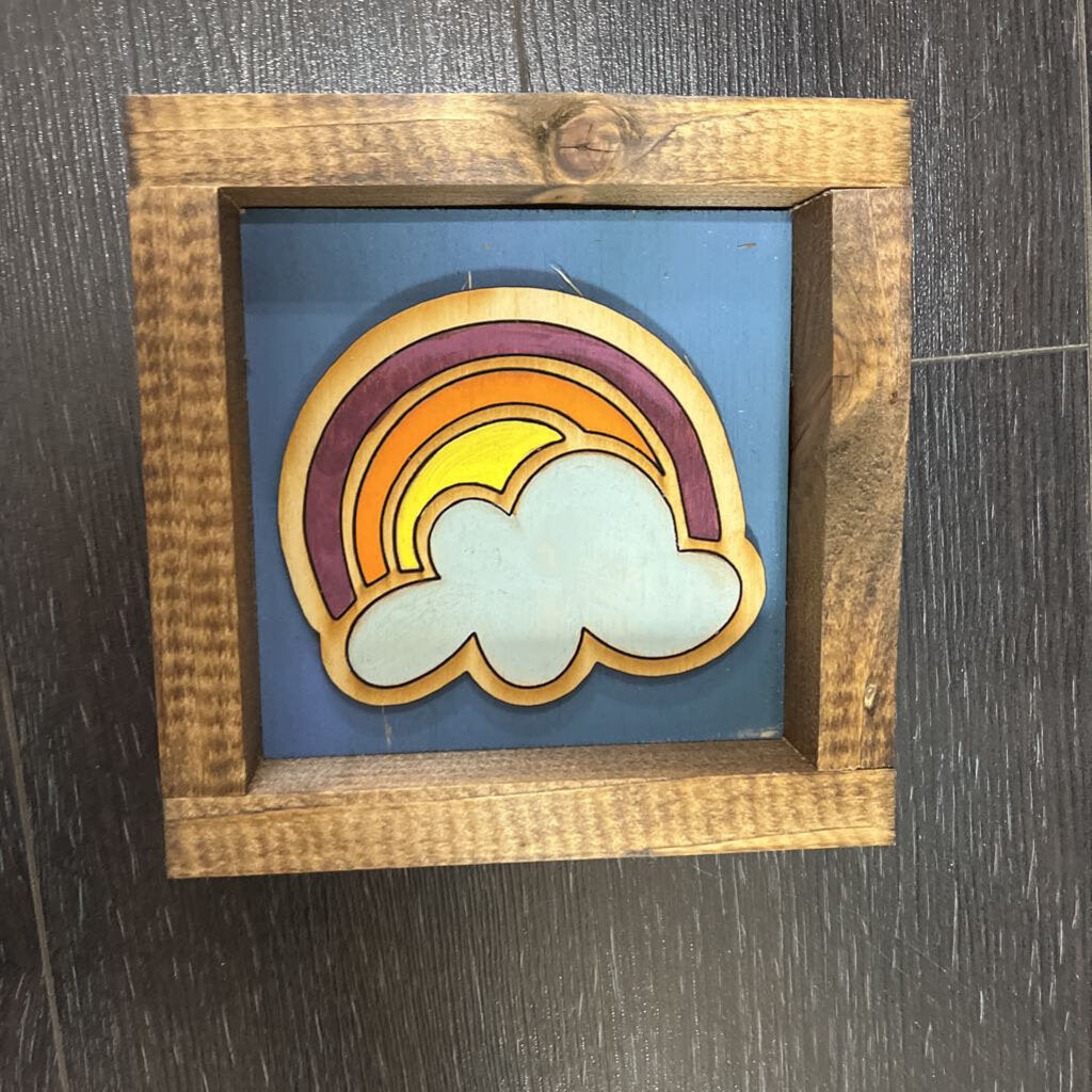 Blue Rainbow Mini (shelf sitter)