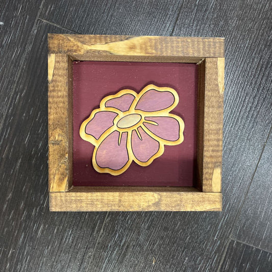 Double Purple Floral Mini (shelf sitter)