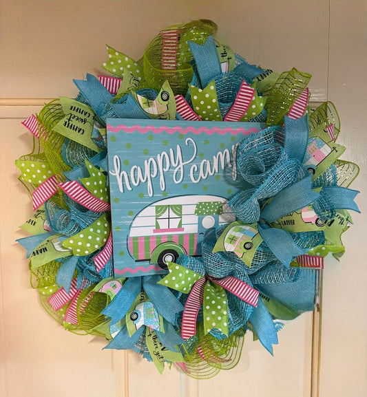 Happy Camper Wreath