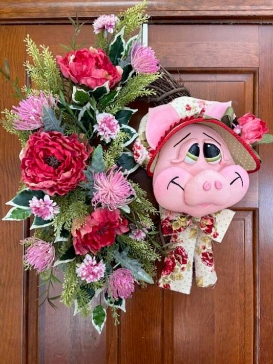 Pig Wreath