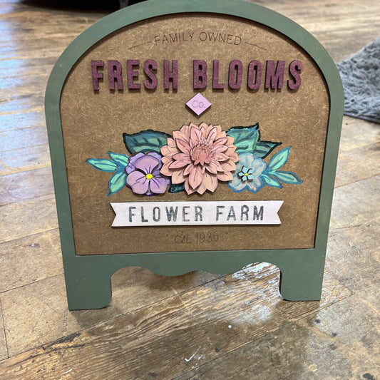 Floral Fresh Bloom Easel