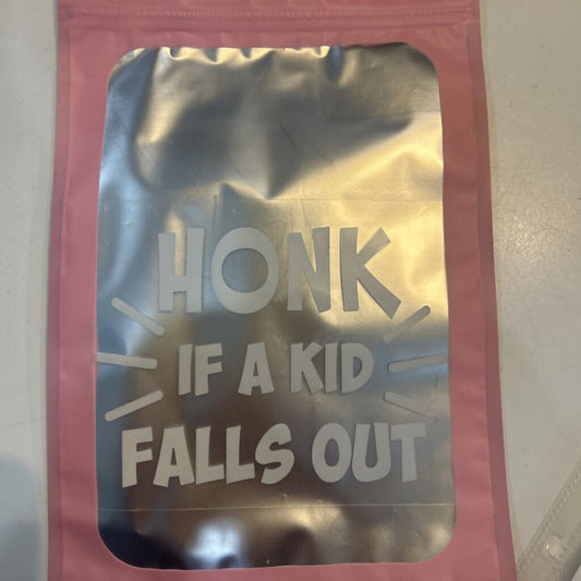 Car Decal Honk If Kid Falls Out